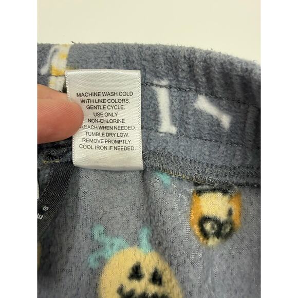 Jaclyn Intimates Womens PJ Jogger Pants Size XL Gray Halloween Dog Fleece - Picture 6 of 11
